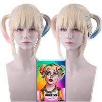 ราคา WC25 1 วิกฮาร์ลีย์ควินน์ ฮาร์ลีย์ ควินน์ ตัวร้าย ดีซี Harley Quinn Wig Suicide squad Costume Party Movie Fancy Cosplay (8049211051)
