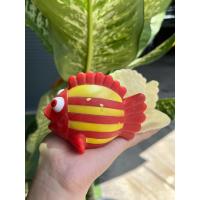 ราคา F25 แม่พิมพ์ตุ๊กตาปูนปั้น สำหรับหล่อปูนพลาสเตอร์ รูปปลาการ์ตูน สีแดง (15700603638)