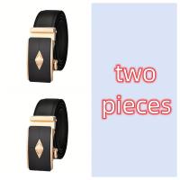 ราคา เข็มขัดหนังแท้สำหรับผู้ชายสายรัดสำหรับผู้ชายเข็มขัดหนังแท้หรูหราหัวเข็มขัดล็อกอัตโนมัติ (21170879097)