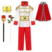 ราคา ชุดฮาโลวีนสำหรับเด็กคอสเพลย์ชุดการแสดงเจ้าชายม้าขาวเด็กชายคริสมาสต์ชุดเจ้าชายเจ้าชายเจ้าชาย (20969759912)