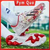 ราคา 1118 Pym Quo รองเท้าฟุตซอลผู้ชาย AG Spike CR7 Low Top Outdoor Training รองเท้าฟุตบอล 35 45 (20936117685)