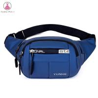 ราคา Casual Streetกระเป๋าคาดหน้าอกกระเป๋าคาดเอวผู้หญิงผู้ชายกีฬากระเป๋าคาดเอวกระเป๋าสะพายไหล่ (6541206763)