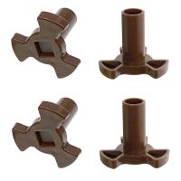 ราคา 2X Microwave Turntable CouplerMicrowave Oven Roller Guide Support Microwave Oven Rotary Core Coupling Replacement (20805313719)