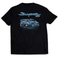 ราคา ATTITUDE mod อุปกรณ์ต่อพ่วงรถยนต์เสื้อยืดผู้ชาย Supra รถสปอร์ตพิมพ์แข่ง JDM ผ้าฝ้ายแขนสั้นรอบคอหลวมเสื้อยืดลำลอง (20758410128)