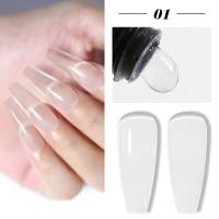 ราคา Arte Clavo 15ml Jelly Nail Extension Gel Pink White Clear Quick Building Soak Off UV LED Gel Nails Finger Extensions Nail Art (19384828423)