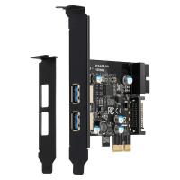 ราคา PCI E to USB 3 2 Gen 1 Adapter Card 5Gbps PCI Express PCIe Expansion Card Internal USB3 0 Hub PCI Express Card (19843491522)