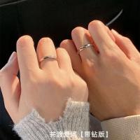 ราคา แหวนแหวนแหวนโมเบียสแหวนคู่แหวนคู่ออกแบบคู่แหวนตัวอักษรเปิดของขวัญทานาบาตะ hot (19636555088)