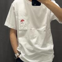 ราคา UNIQLO U เสื้อยืดครอบครัวกินทามะอลิซาเบธ Kagura ข้อต่อ462165แขนสั้นบางพิมพ์ลายรอบคอสีขาวดำ (20347493144)