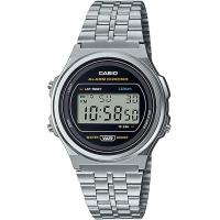 ราคา Casio Collection Men Digital Watch Vintage with Stainless Steel Band Silver (14450690209)