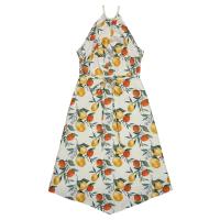 ราคา SLYQ MADE SICILY PRINTED COTTON TIE WAIST DRESS ชุดเดรสลายดอก แขนกุดผูกเอวผ้าพิมพ์ลาย ผ้าคอตตอนสปัน (15288468887)