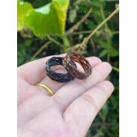 ราคา แหวนหางช้าง แหวนปลอกเก้าเรียบ รับประกันหางแท้100 (21121975720)