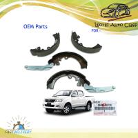 ราคา ผ้าเบรคหลัง รุ่น 4x4 4WD ของแท้ โตโยต้า ไฮลัค วีโก้ แชมร์ สี ดำ Toyota Hilux vigo Champจำนวน 4ชิ้น 2ประตู 4ประตู ปี2005 2014 ขนาด มีบริการเก็บเงินปลายทาง (9056572257)