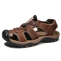 ราคา CODddngkw3 Ready Stock Mens Fashion Casual Shoes Sandals Outdoor Shoes Genuine Leather Summer Shoes Wading Beach Shoes Plus Size (19673571278)