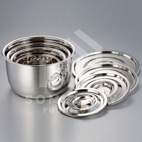 ราคา ชุดหม้อสแตนเลส 5 ใบ ชุดหม้อทำครัว หม้อแขก ชุดหม้อต้ม ชุดหม้อสแตนเลสพร้อมฝาปิด ชุดชามเก็บอาหารสแตนเลส ชุดหม้อสแตนเลสอเนกประสงค์ (17102472673)