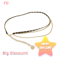 ราคา Lowest price FG สายโซ่โลหะคาดเอวสำหรับผู้หญิงสายคาดเอวอเนกประสงค์แบบเรียบง่าย (20619375824)