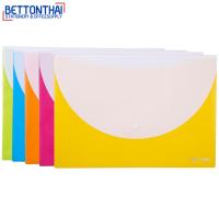 ราคา Deli 38977 File Bag แฟ้มเอกสารกระดุม ขนาด A4 คละสี 1 ชิ้น แฟ้ม แฟ้มกระดุม อุปกรณ์เก็บเอกสาร ซองเอกสาร office school (784540636)