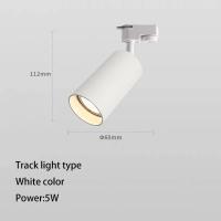 ราคา โคมไฟ MR16แบบเปลี่ยนได้ไฟ LED ราง GU10 110V 220V รางโคมไฟติดเพดานพื้นผิวหลอดไฟแบบสปอตไลท์ (21171127886)