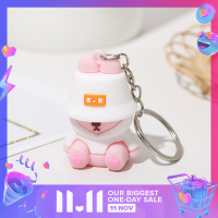 ราคา LANG 1pcs การ์ตูนใหม่น่ารักแครอทกระต่ายแฟชั่นพวงกุญแจเย็นสองกระเป๋าจี้รถพวงกุญแจแหวนอุปกรณ์เสริม (20803459891)