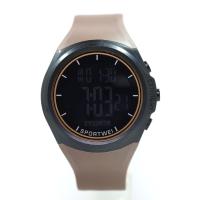 ราคา ใหม่ล่าสุด JUN นาฬิกาชาย หญิง เรือนและสายยางซิลิคอนเกรดAระบบQuartz digital กันน้ำ ปลุก จับเวลา ฟังก์ชันครบ (21127525881)