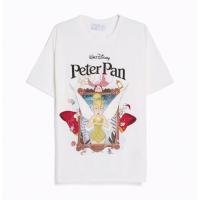 ราคา 2023 เสื้อยืด ลายปีเตอร์แพน ทิงเกอร์เบล Tinkerbell Peter Pan print short sleeve T shirt Bershka s 5xl (21008093018)