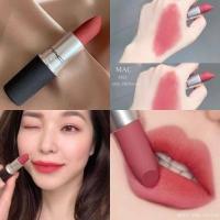 ราคา ของแท้100 ลิปสติกMAC Powder Kiss Matte Satin Lustreglass Lipstick ลิปmacพร้อมถุงแบรนด์และแถมตัวอย่างน้ำหอม2ml (20953973839)