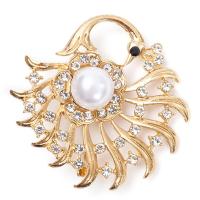 ราคา โคซีรูม ช่อดอกไม้ไข่มุกพลอยเทียมรูปสัตว์นกยูงเข็มกลัดการ์ตูนนกยูงคริสตัลคลาสสิคสำหรับผู้หญิงจัดเลี้ยงงานแต่งงานเครื่องประดับแฟชั่น (20795179215)