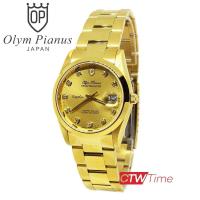 ราคา O P Olym Pianus นาฬิกาข้อมือผู้ชาย SPORTMASTER สายสแตนเลส คริสตัล 10 เม็ด รุ่น 8934M 616 (2659312296)