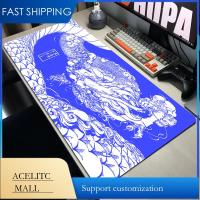 ราคา 627Japanese ronin Black Mousepad Xxl Mouse Pad Art Deskmat 90x40 Office Accessories Mause Mat Large Anime Keyboard Minimalist 80x30130 (20626203092)