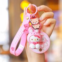 ราคา LIAND การ์ตูน พีวีซี อุปกรณ์เสริม คิตตี้ PomPom Purin Cinnamoroll เครื่องประดับพวงกุญแจ เสน่ห์กระเป๋า พวงกุญแจคุโรมิ พวงกุญแจมายเมโลดี้ จี้คิตตี้ (15762470165)