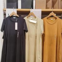 ราคา เป็นหนึ่งใน UNIQLO Youjia ชุดกระโปรงยาวปานกลางสำหรับผู้หญิงชุดเดรสแขนสั้นผสมผ้าฝ้ายสำหรับห้องลองเสื้อฤดูร้อน (20709654726)