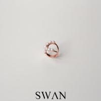 ราคา SWAN Mera Pearl Ring แหวนเงินแท้ แหวนมุกแท้ มุกน้ำจืด แหวนฟรีไซส์ (4273084495)