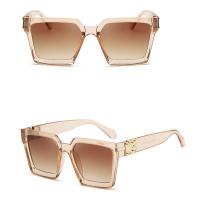 ราคา GMKUKU แว่นกันแดดแฟชั่นเกาหลีสำหรับสตรี แว่นเก็บทรง (4482892337)