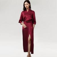 ราคา Closet Crush Co ord set with longsleeves shirts and long skirts with front slit Red ชุดเซ็ตเสื้อเชิ้ตแขนยาวและกระโปรงยาวผ่าหน้า (21286613622)