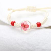 ราคา ใหม่เซรามิคลูกปัดสร้อยข้อมือคริสตัลลูกปัดสร้อยข้อมือแก้วลูกบอลดอกไม้แห้งสร้อยข้อมือคู่แฟนนักเรียนสร้อยข้อมือ (12619802538)