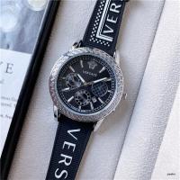 ราคา มาใหม่ นาฬิกาแบรนด์หรู Versace ผู้ชายแฟชั่นทหารนาฬิกาควอตซ์ผู้ชายกีฬานาฬิกาข้อมือวินเทจนาฬิกาชั่วโมงชาย (16566456732)