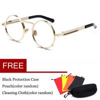 ราคา 2018 VINTAGE Polarized แว่นกันแดดทรงกลมสไตล์สตีมพังค์แว่นตาแฟชั่นกลางแจ้ง Sea แว่นตา (10067708687)