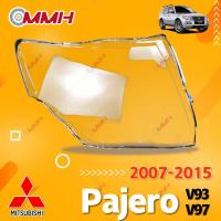 ราคา Mitsubishi Pajero 2007 2019 V98 V97 V93 เลนส์ไฟหน้า ฝาครอบไฟหน้า ไฟหน้ารถยนต์ ไฟหน้าสําหรับ ฝาครอบไฟหน้าตรงรุ่น ฝาครอบเลนส์ headlamp cover ไฟหน้า โคมไฟหน้า (17097040408)