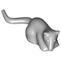 ราคา Lego part ชิ้นส่วนเลโก้ No 40234 Rat Mouse (17889448930)