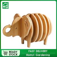ราคา เสื่อแก้วน้ำชาศิลปะชุดแผ่นรองแก้วรูปช้าง Homyl สำหรับใช้ในครัวสำนักงานขึ้นบ้านใหม่ (20983644904)