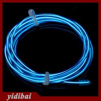 ราคา yidibai 1M Neon Light Dance PARTY Decor ไฟ LED โคมไฟยืดหยุ่น EL WIRE ROPE Tube Strip (20257083630)