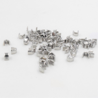 ราคา 50Pcs Zipper stoper Top Stop Bottom Rescue Repair Set Silver Gold 3 5 (20502933470)