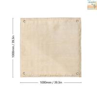 ราคา WinnerYou Outdoor Fire proof Cloth BBQ Insulation Mat High Temperature Resistant Glass Fiber Silicone Coating Fire Blanket Fireproof (20324801352)