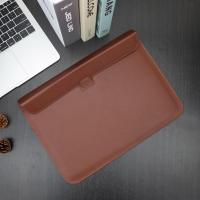 ราคา laptop Stand Sleeve Bag Hand Shock proof Cover Notebook Canvas Handbag MacBook Air Pro 11 12 13 15 16 inch PU leather (20809593108)