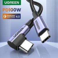 ราคา สาย USB C UGREEN Type C 100W ชาร์จเร็วสำหรับ Hdd Samsung Galaxy Note 10 S20 S10 S9 MacBook Air iPad Pro 2020 Nintendo รุ่นสวิตช์ US334 (20604102169)