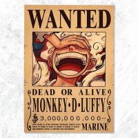 ราคา โปสเตอร์ Piece ขนาด 28 5x42 ซม ขนาดกระดาษ A3 รุ่นใหม่ โปสเตอร์วันพีช ลูกเรือโจรสลัด หมวกฟาง (19649537688)