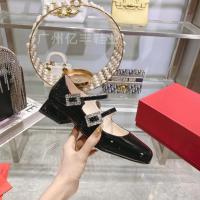 ราคา Foreign trade the new 2023 diamond square buckle Mary Jane shoes paint single thick with double drill buckle sandals coach small leather shoes (20207849294)