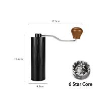 ราคา R Phoenix 25g Capacity Manual Coffee Grinder Portable Coffee Bean Miller Wear resistant 420CNC Stainless steel Core Aviation Aluminum Body (18452445098)