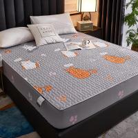 ราคา ที่คลุมท็อปเปอร์ที่นอนแบบเดี่ยวผ้าคลุมผ้าคลุมที่นอนคาดาร์กันน้ำขนาดควีนไซส์ คิงผ้าปูเตียงแบบพอดี (20888133777)