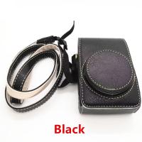 ราคา กระเป๋าคลุมเคส PU สำหรับ Sony ZV1 RX100 Canon G7 X MARK II G7 X MARK III G7X2 G7X3 RICOH GR II GR III GRIII X PANASONIC กล้อง LX10 (20880196133)