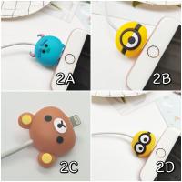 ราคา BAITONG ที่ป้องกันสายชาร์จ cartoon Disney ขนาด 3 มม ตัวล็อกกันสายชาร์จหัก ถนอมสายชาร์จ สำหรับสายแบบกลม (9467170903)